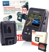 Viofo dashcam A119 - Bundel - GPS - CPL-filter - 64Gb Sandisk High Endurance card