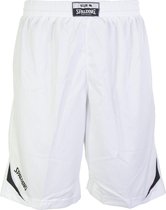 Pantalon de basketball Spalding Attack Basketball Short pour homme - Taille M - Homme - blanc / noir