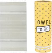 Hamamdoek - Towel To Go - 100 x 180 cm - Beige
