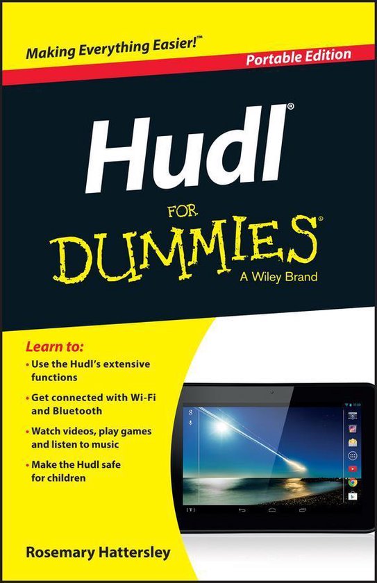Hudl For Dummies - cover