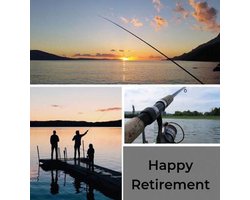 Fishing Retirement Guest Book (Hardcover)