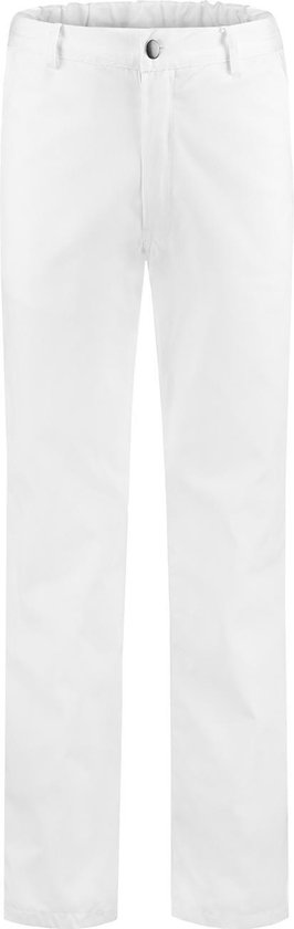 Pantalon Yoworkwear Food polyester / coton blanc taille 46