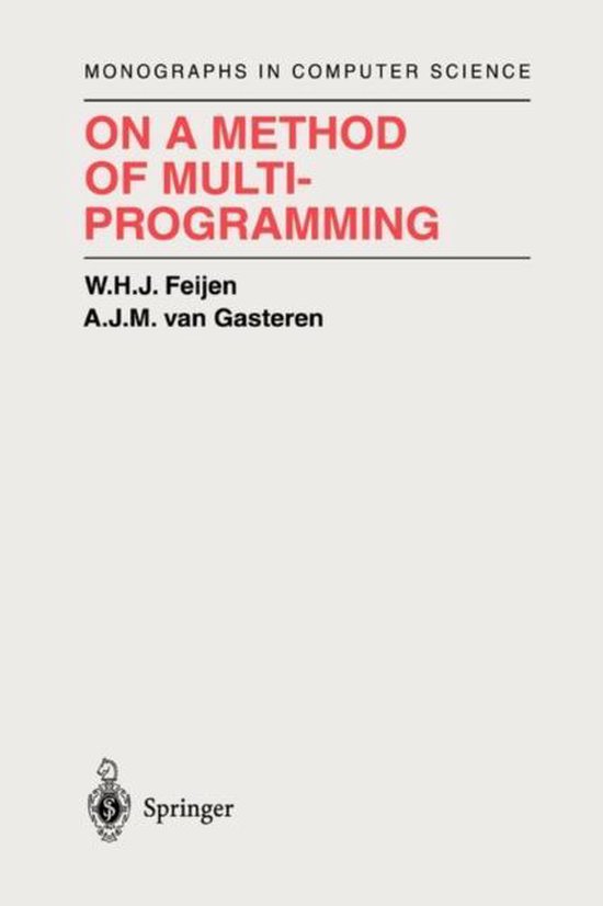 On a Method of Multiprogramming - cover