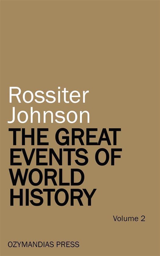 The Great Events of World History - Volume 2 - cover