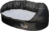 Napzzz High Sofa Bed - Zwart 100x70 cm