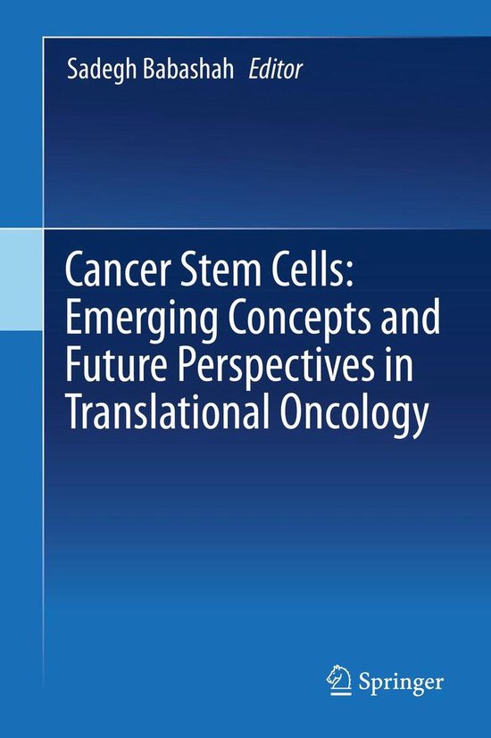 Biomedical and Life Sciences (R0) - Cancer Stem Cells: Emerg ... - cover