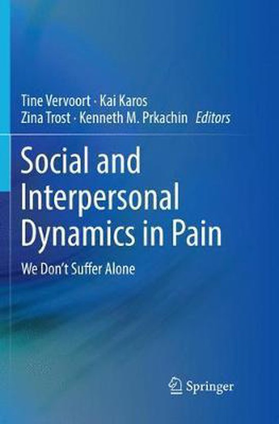 Social and Interpersonal Dynamics in Pain - cover