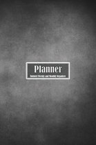 Planner Undated Weekly and Monthly Organizer