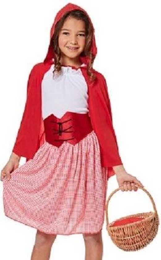 Kleding Meisjeskleding Verkleden Roodkapje Boutique Kostuum Maat 2T 3T 4T 5 6 