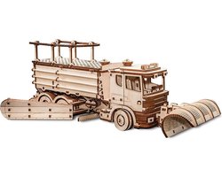 Eco-Wood-Art Sneeuwschuiver - Houten Modelbouw
