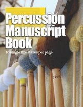 Percussion Manuscript Book