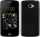 Zwart TPU case voor de LG K5 hoesje