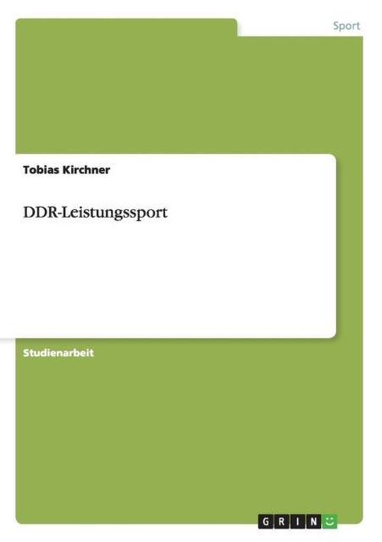 DDR-Leistungssport - cover