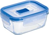 Boîte de conservation Active Food Luminarc Pure Box - Rectangulaire - Verre - 0,38L
