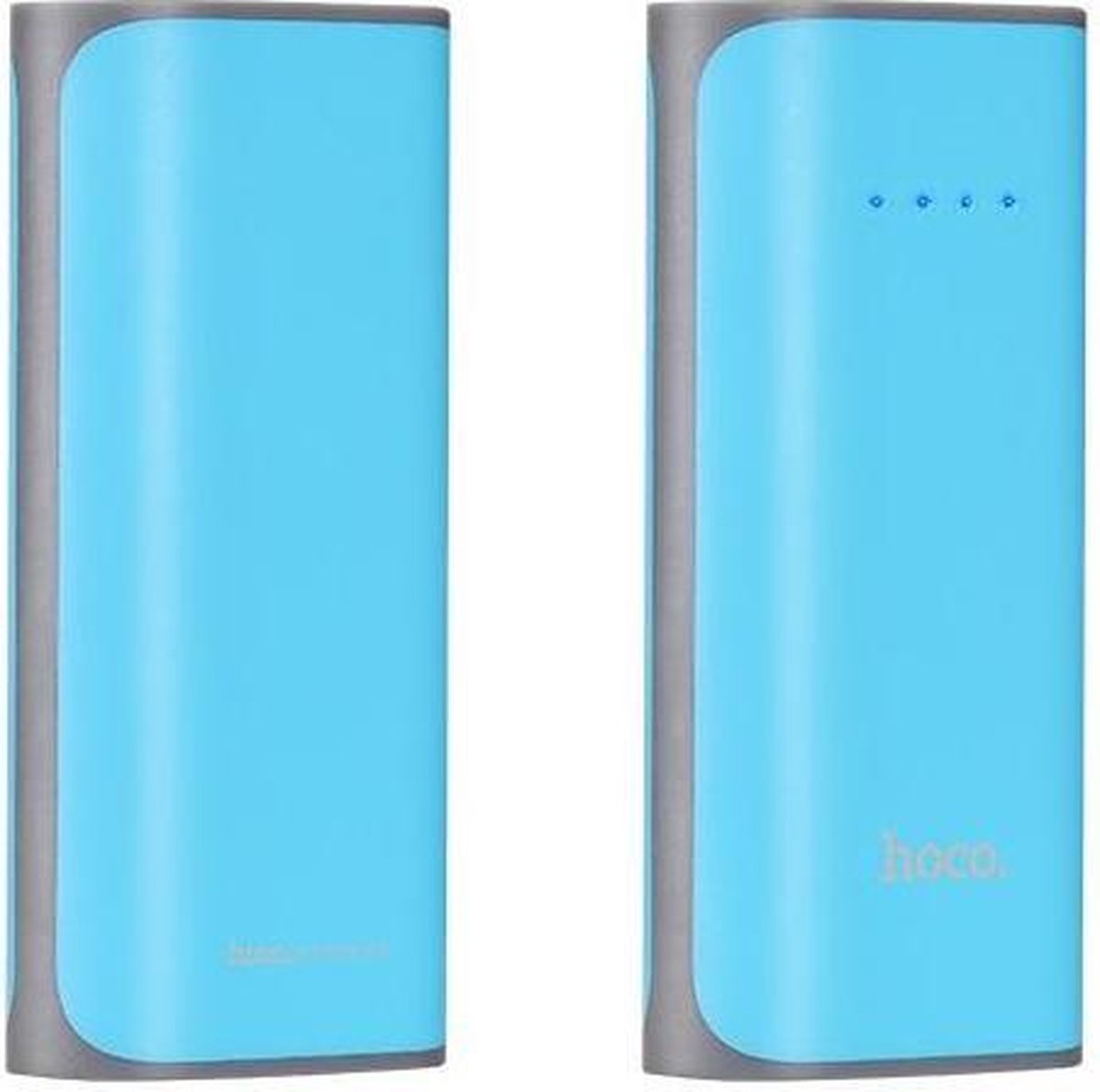 HOCO 5200mAh Power Bank B21-5200 Tiny Concave 5V / 1A - Blauw | bol.com