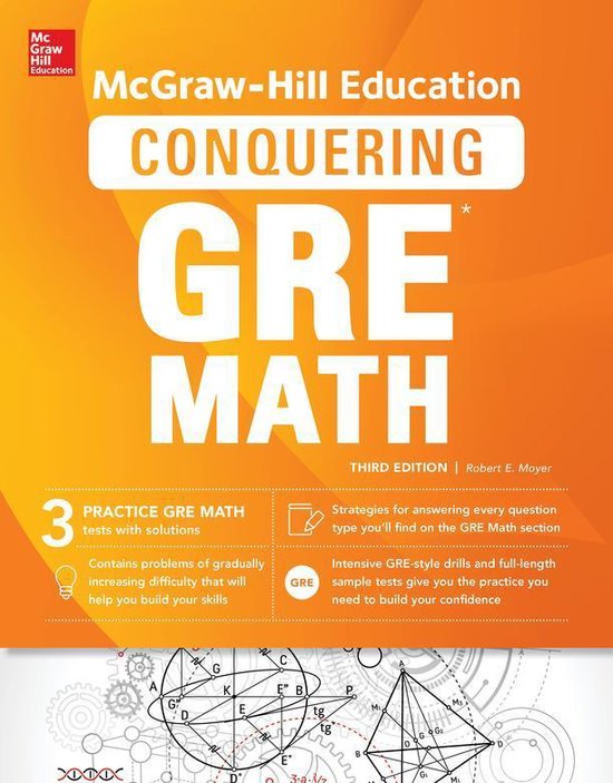 McGraw-Hill Education Conquering GRE Math, Third Edition - cover