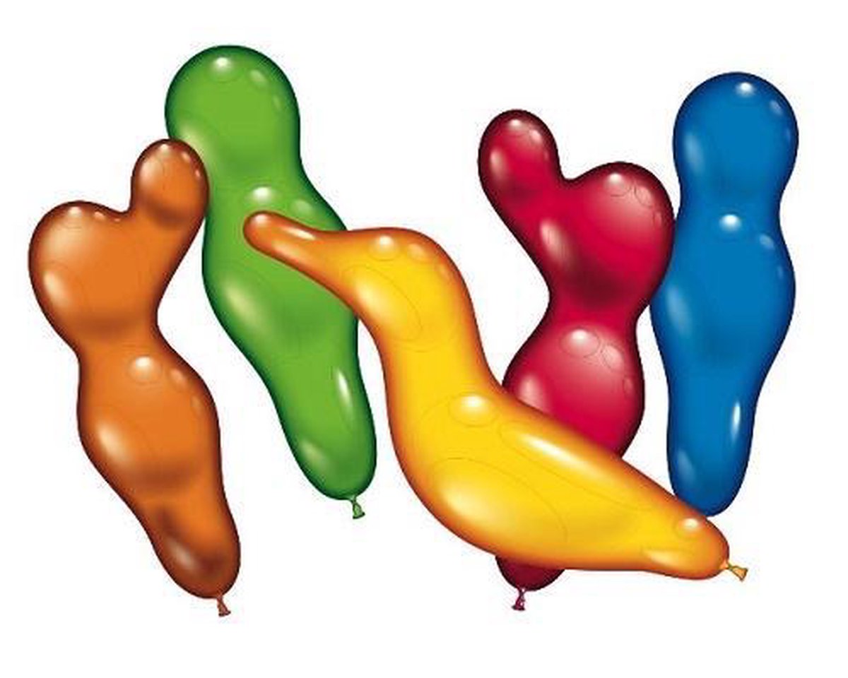 3 zakken ballonnen