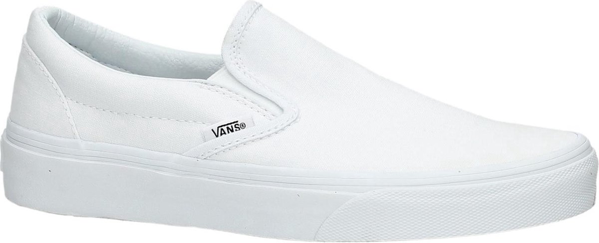 Vans Classic Slip-On Sneakers Senior Wit