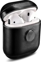 Uniskull - Leren case geschikt voor Apple Airpods