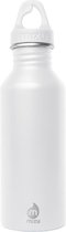 Mizu Drinkfles M5 White Duurzame RVS Waterfles 500 ml - Wit