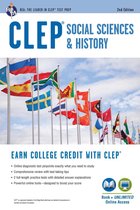 CLEP Test Preparation - CLEP® Social Sciences & History Book + Online, 2nd Ed.