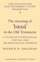 Society for Old Testament Study Monographs