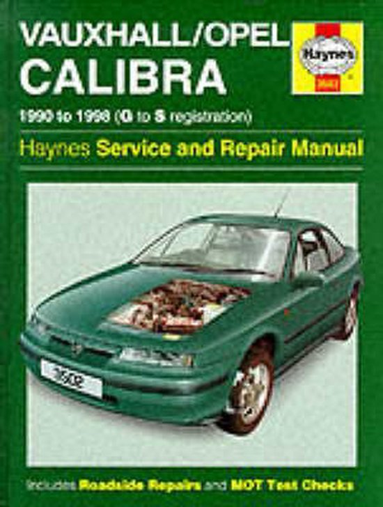 Vauxhall Opel Calibra Service and Repair Manual