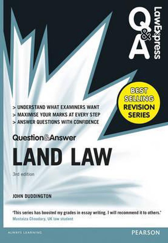 Law Express Q&A Land Law 3rd Edition - cover