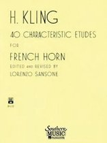 40 Characteristic Etudes for French Horn