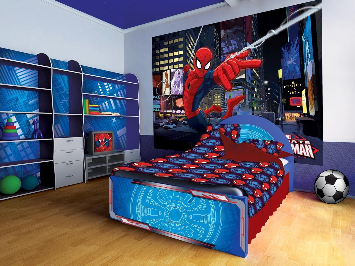 Spiderman - Behang - 312X219CM | bol