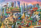 Educa puzzel - wolkenkrabbers van Azië - 1500 stukjes