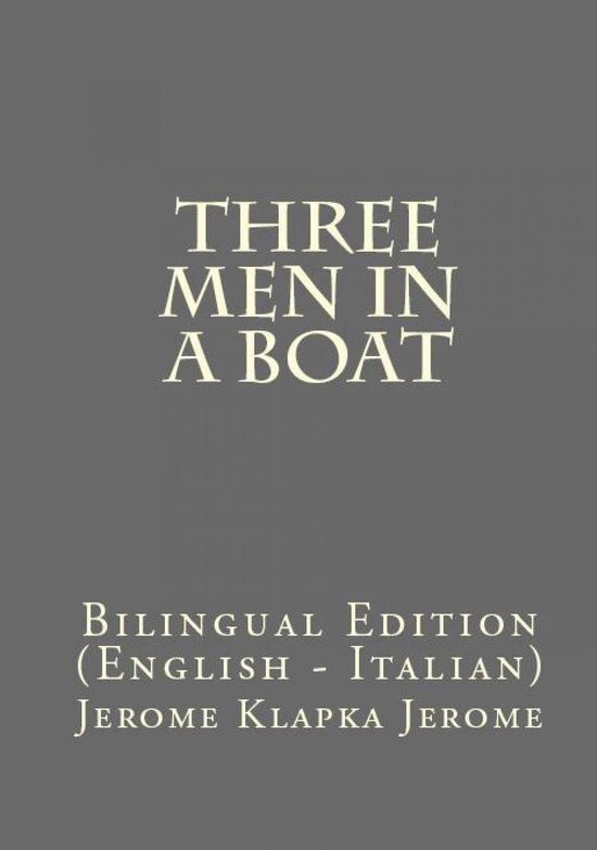 Three Men In A Boat - cover