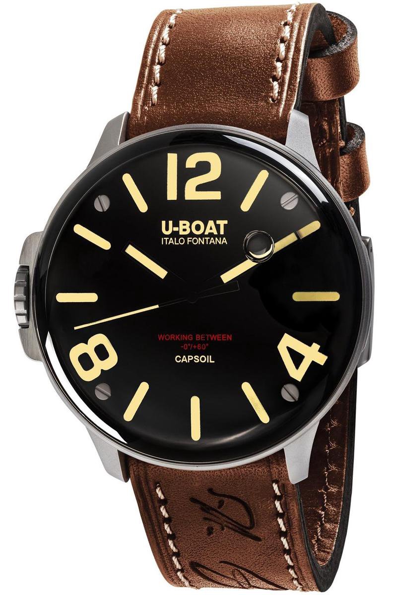 U-boat capsoil ss 8110 Mannen Quartz horloge