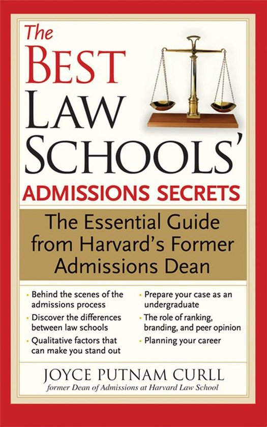The Best Law Schools' Admissions Secrets - cover