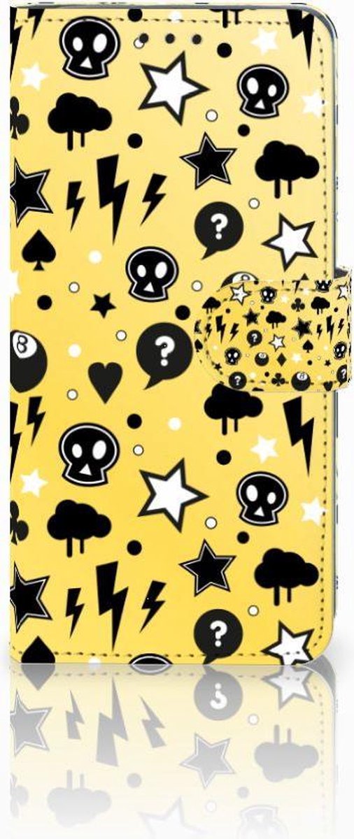Telefoonhoesje met Naam Huawei P30 Pro Punk Geel