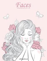 Faces Coloring Book for Grown-Ups 4, 5 & 6