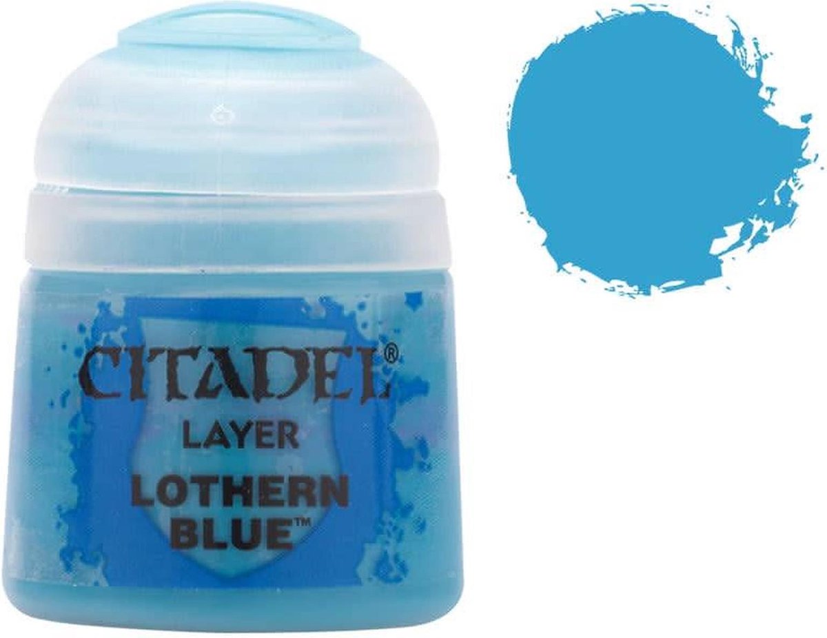 Citadel Layer Verf - Lothern blauw acrylverf voor miniaturen - 12 ml
