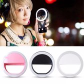 (COMBI PACK 2 STUKS )Selfie Ring Light, Selfie Ring past op elke smartphone en laptop - oplaadbaar