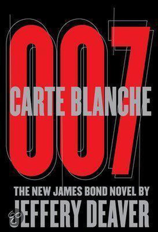 Carte Blanche (James Bond) - cover