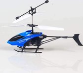 RC Helicopter - Drone - 2 Kanalen - Gyro Radio - Speelgoed voor Kinderen - Geen Afstandsbediening Blauw
