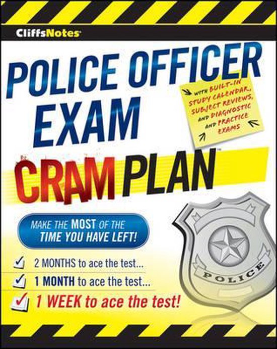 CliffsNotes Police Officer Exam Cram Plan | 9780470878125 | Northeast ...