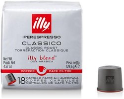 illy - Iperespresso Filter - Americano - koffiecapsules - Classico - 6 x 18 capsules