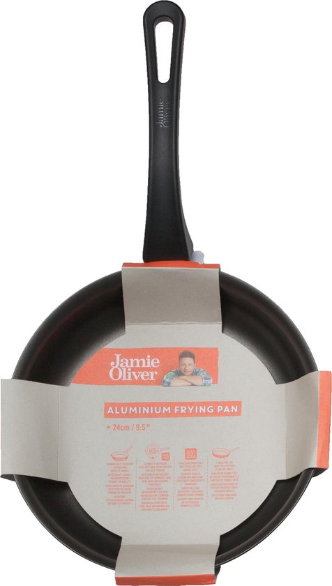 Conceit slikken sokken Jamie Oliver - Essentials Aluminium frying pan 24cm | bol.com