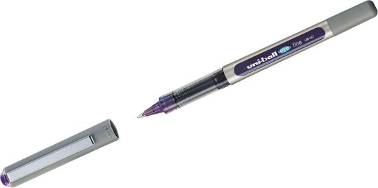 Uni-ball roller Eye Fine en Micro Fine schrijfbreedte 05 mm punt 07 mm paars