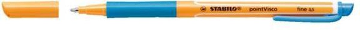 STABILO pointVisco - Rollerball - Gel Inkt - Medium 0,5 mm - Turquoise - per stuk