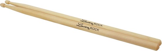 Dimavery DJDS Jazz Drumstokken - Maple - Houten tip  - Drumsticks - 2 Stuks Drumstick / Drumstok