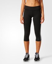 adidas Design to Move 3-Stripes 3/4 Tight - Sportbroek - Dames - XS - Black