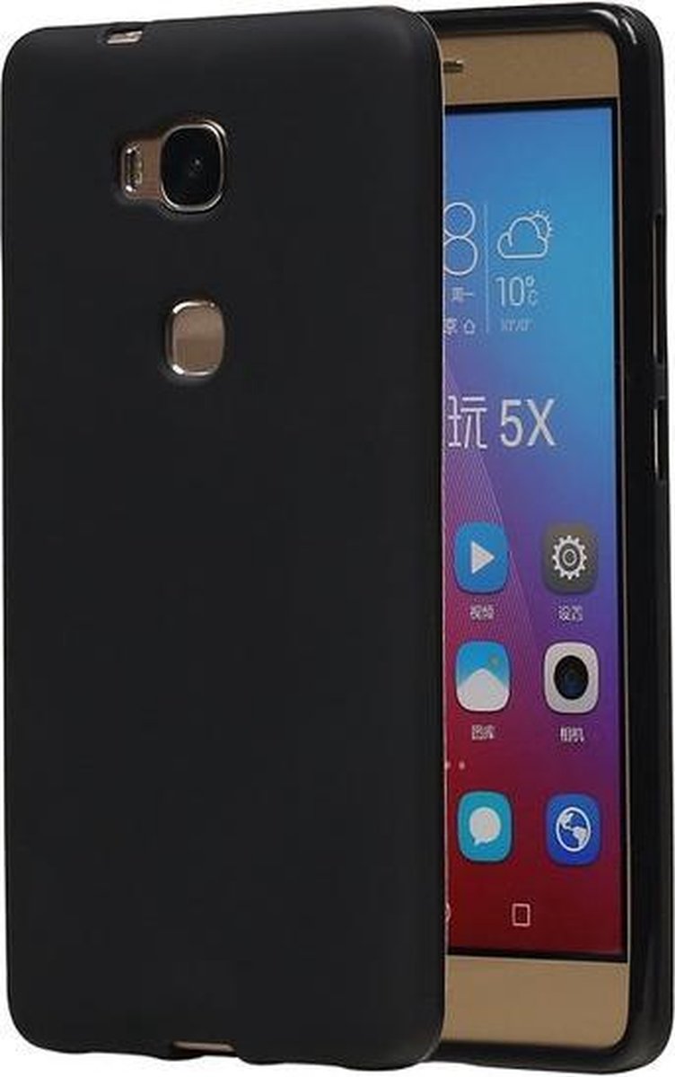Huawei Honor 5X TPU Hoesje Zwart