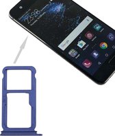 Let op type!! Huawei P10 Plus SIM Card Tray & SIM / Micro SD Card Tray(Blue)