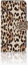 Honor 10 Lite Uniek Bookcase Hoesje Leopard